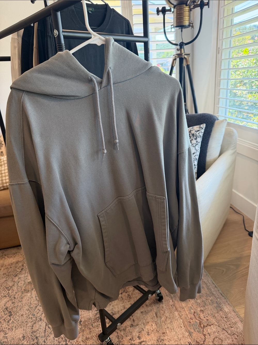 GAP Olive Green Hooded Pullover Sweatshirt